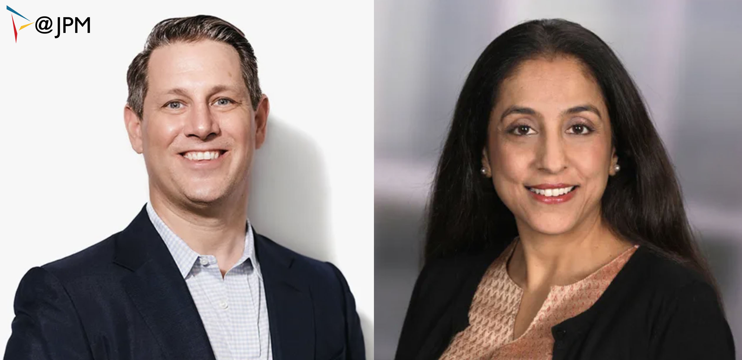 Mike Nally, CEO-Partner, Flagship Pioneering, and CEO, Generate Biomedicines, and Rachna Khosla, Senior Vice President, Business Development, Amgen